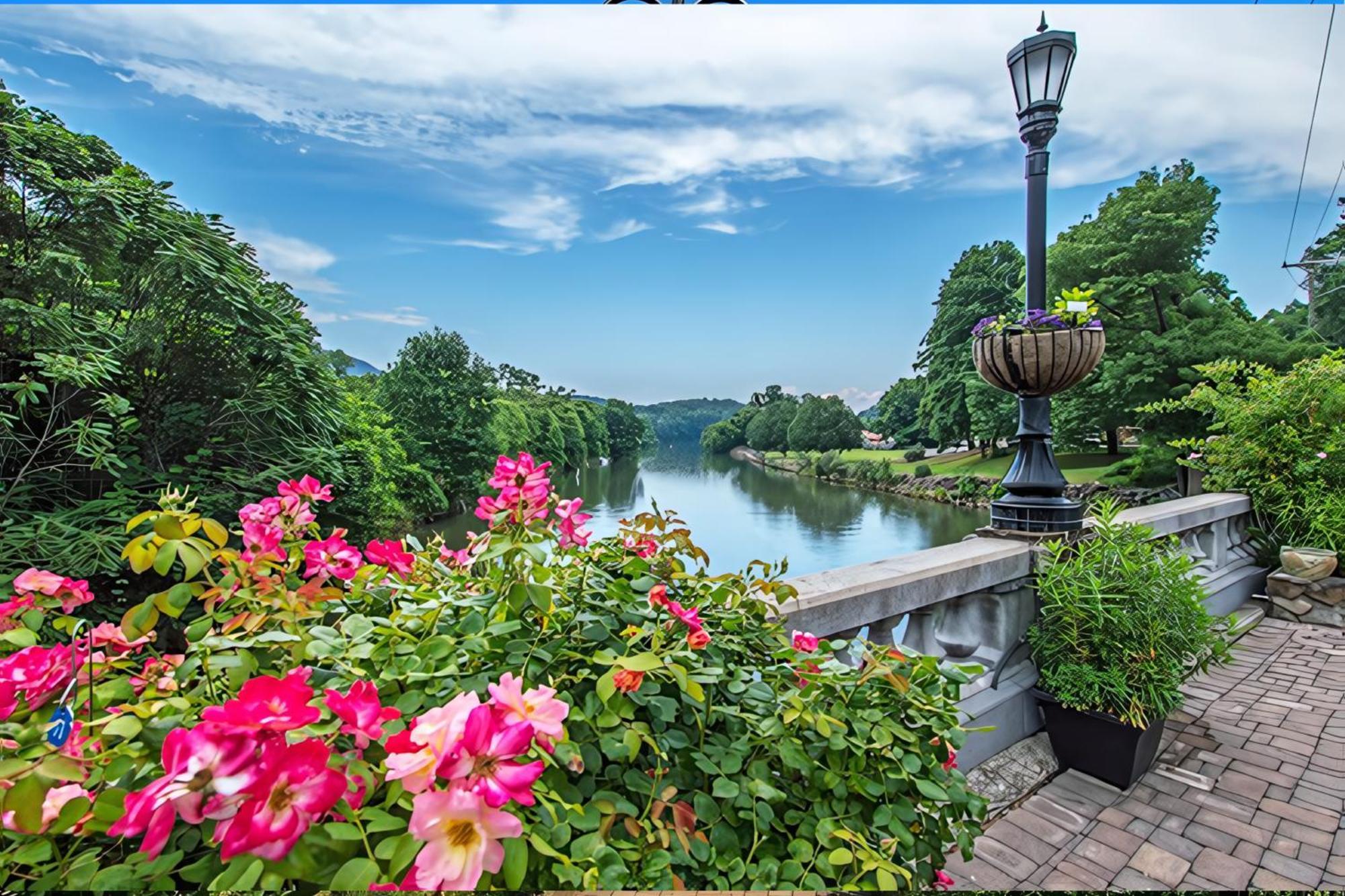 Dreaming Tree Of Lake Lure Villa Mill Spring Exteriör bild